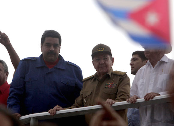 Desfile del Primero de Mayo, en La Habana. Foto: Ismael Francisco/Cubadebate.