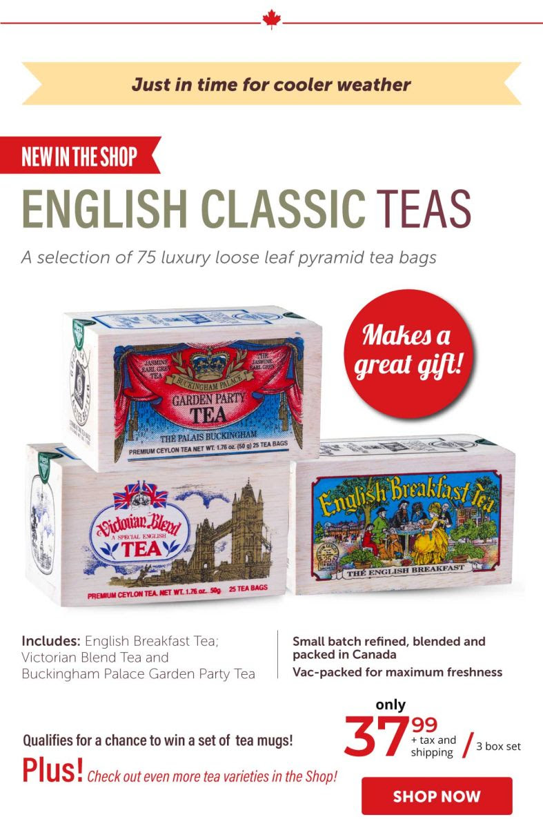 English Classic Teas