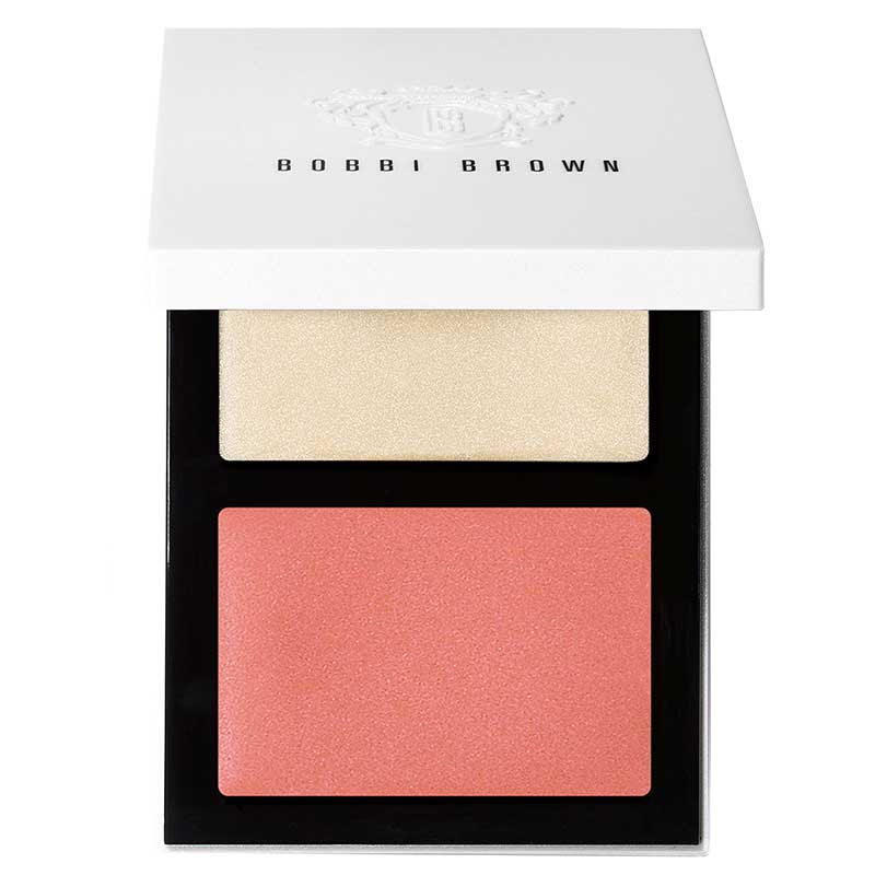 Bobbi Brown Cheek Glow Palette in Pearl Cream Glow & Pink Flush