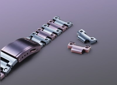 Band featuring purple and blue-gray IP Band featuring purple and blue-gray IP