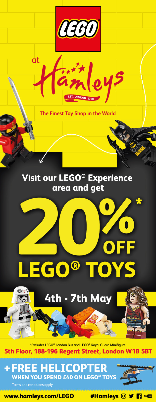 20% off LEGO!