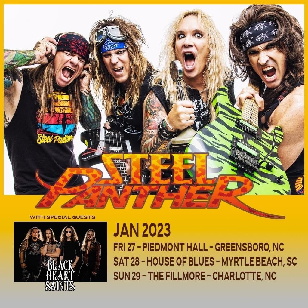 Steel Panther flyer