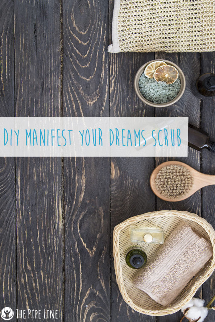 DIY Manifest Your Dreams Scrub