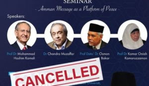 Malaysia: Bomb threats from anti-Shia Sunni Muslims force cancellation of seminar about ending Muslim sectarianism