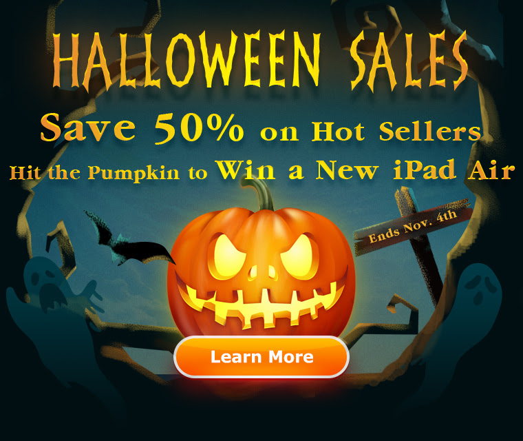 DVDFab Halloween Sales 2020 50 Off Hot Sellers & iPad Air Giveaway