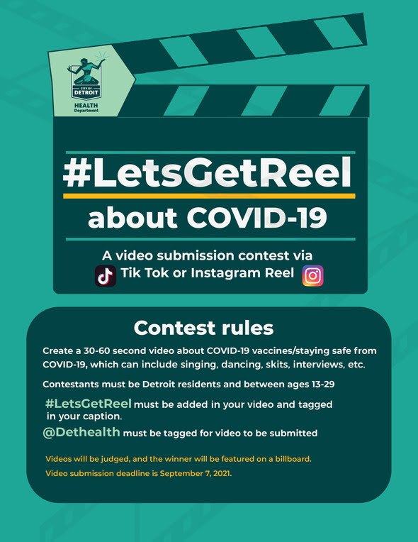 Let's Get Reel About COVID-19 Video Contest