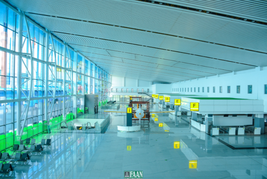 FAAN shares photos of the new terminal of the Murtala Muhammed International Airport Lagos