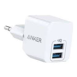 Wall Charger Anker Powerport Mini Dual Port White - A2620