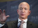 FILE - In this Sept. 13, 2018, file photo, Jeff Bezos, Amazon founder and CEO, speaks at The Economic Club in Washington. Federal prosecutors in New York are planning to meet with Bezos about his allegations that the National Enquirer tried to blackmail him with help from Saudi Arabia. (AP Photo/Cliff Owen, File)
