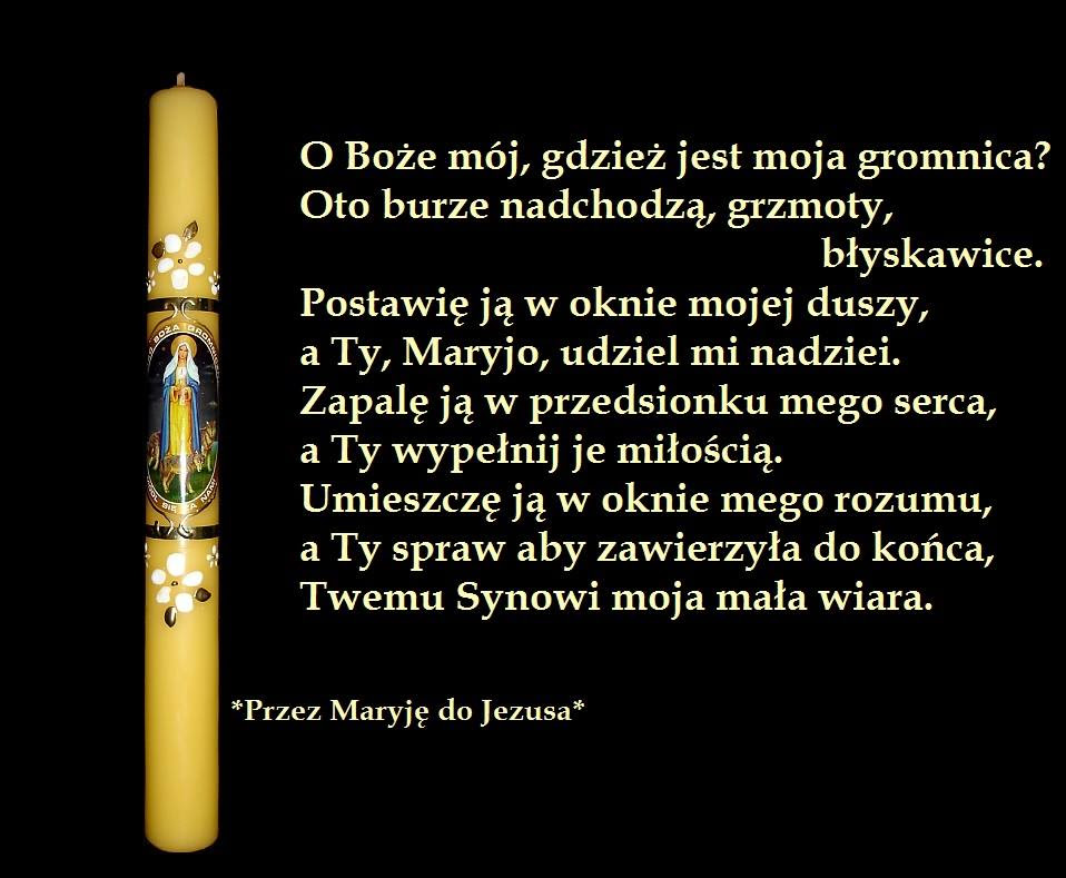Znalezione obrazy dla zapytania: matka boża gromniczna"