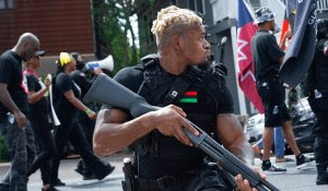 Armed Black Militia Protest Biden’s Border Policy, “Close the Borders…Take Your A** Home!” (VIDEO)