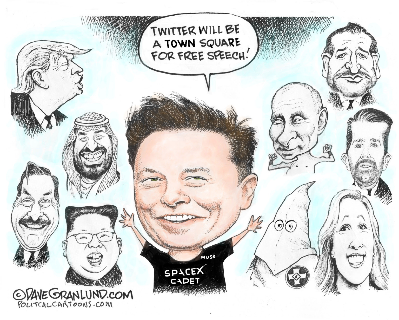 Elon Musk turns Twitter into a platform for right wing trolls