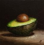 Avocado half - Posted on Wednesday, January 28, 2015 by Jane Palmer