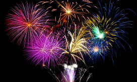 Veterans PTSD Sign Asks for Fireworks Courtesy