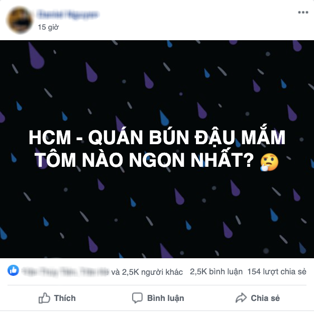 Hơn 2,5 ngàn người tranh cãi tìm ra quán bún đậu ngon nhất Sài Gòn, và đây là những cái tên lọt vào top 10 - Ảnh 3. Hơn 2,5 ngàn người tranh cãi tìm ra quán bún đậu ngon nhất Sài Gòn, và đây là những cái tên lọt vào top 10 - Ảnh 3.