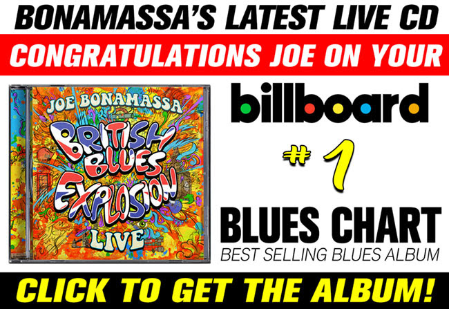 Joe's Latest Live Album, British Blues Explosion Live - Get it Now!