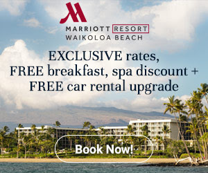 Marriott resort Waikoloa Beach