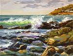 Rocks and waves - Posted on Friday, March 27, 2015 by Haidee-Jo Summers