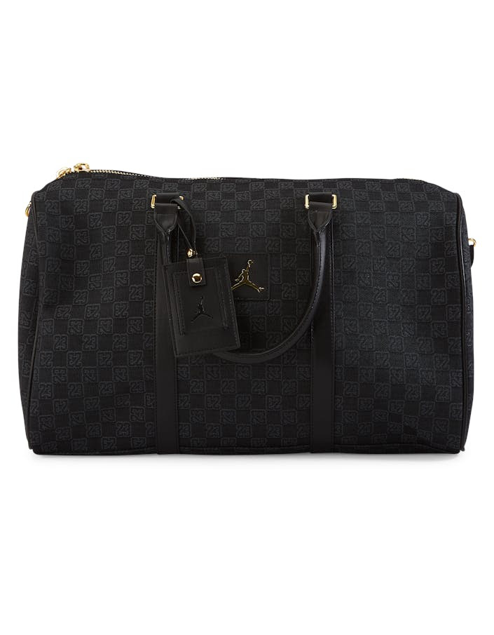 Jordan Monogram Duffle Bag Black