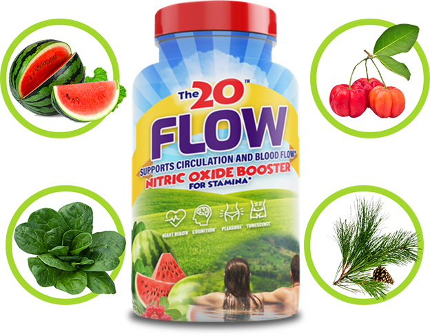 The Flow Supplement | Nitric Oxide Booster | The 20 Store