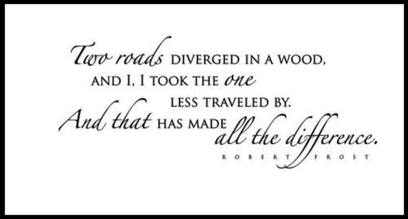 Image result for the road not taken robert frost