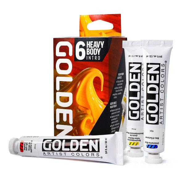 Golden Heavy Body Acrylic Paint Sets