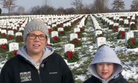 WAAs Youngest Ambassador Visits The National Cemetery Of The Alleghenies