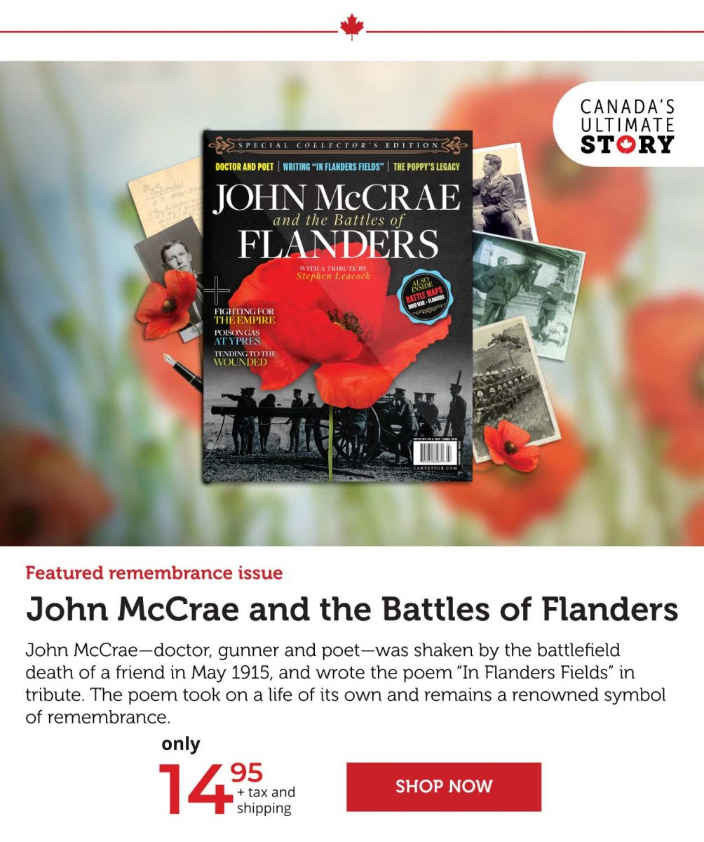John McCrae and the Battle of Flanders