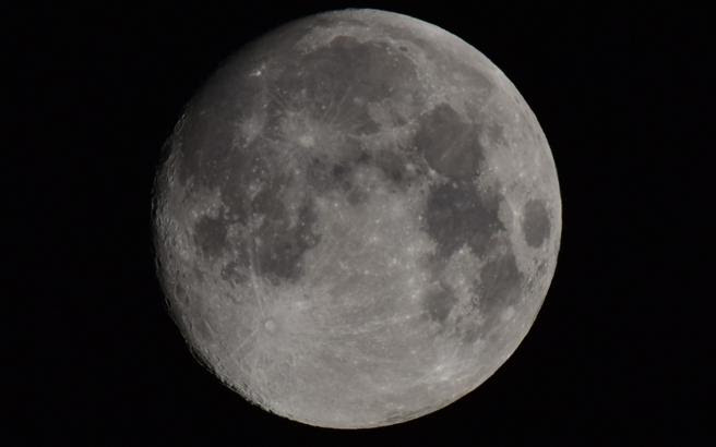 La Luna desde Alcorcón.