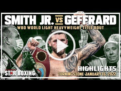 Joe Smith Jr. vs Steve Geffrard: WBO World Title Bout Highlights
