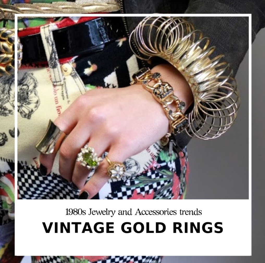 peridot green golden ring vintage jewelry