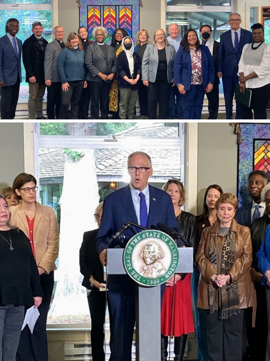 Gov. Jay Inslee and state legislators doubled down on efforts to protect reproductive freedom during a Friday press conference