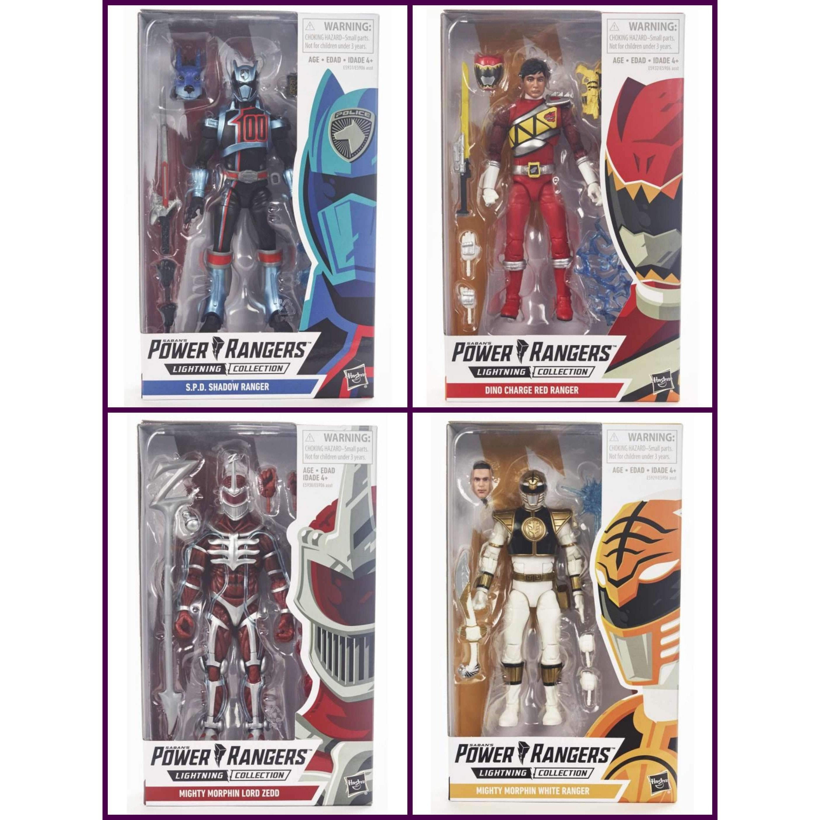 Image of Power Rangers Lightning Collection Wave 1 Set of 4 Figures - Q2 2019