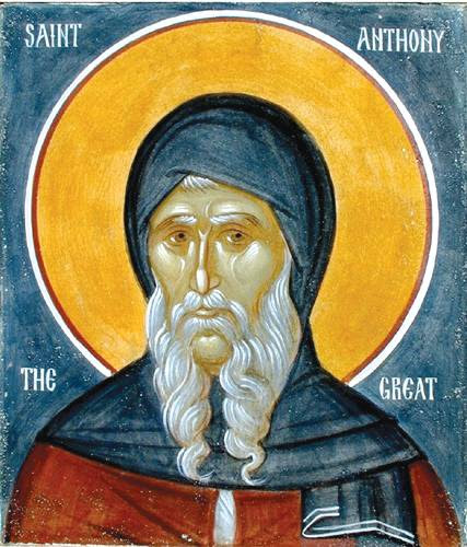 Święty Antoni i św. Paweł z Teb Święty Antoni i św. Paweł z Teb