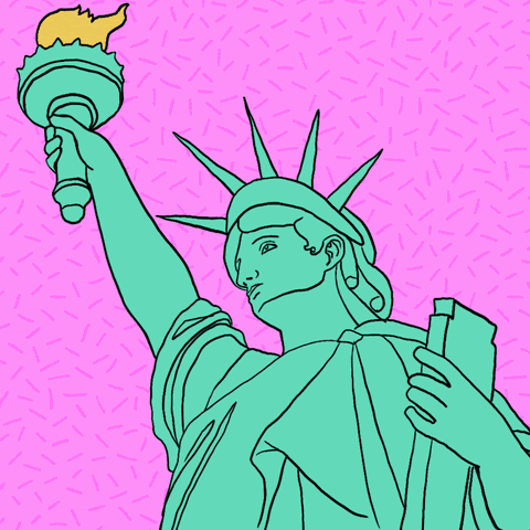 Statue of Liberty delivers