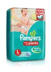 Pampers Large Rs.331 instead of Rs.490