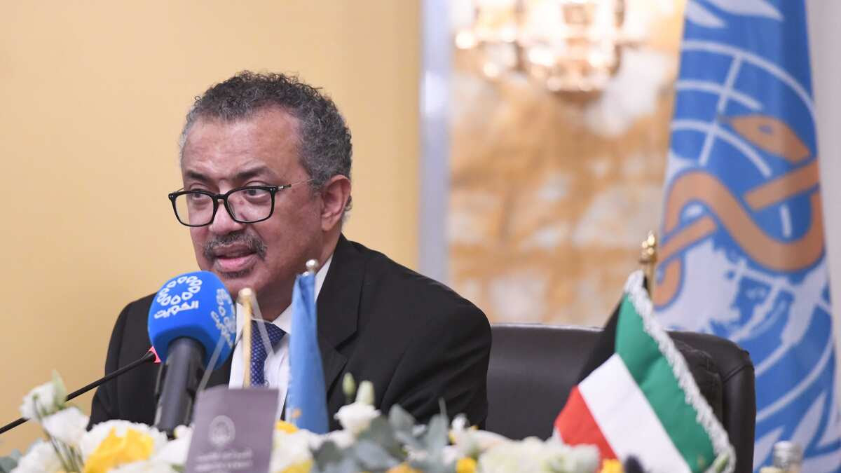 World Health Organization Director-General, Tedros Adhanom Ghebreyesus