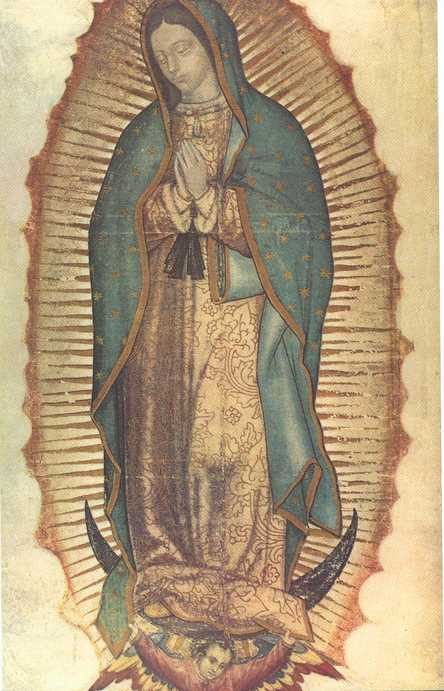 A nap Szentje Guadalupei Szűzanya