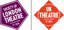 Society of London Theatre and UK Theatre logos
