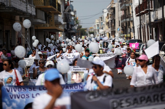 Marcha ciudadana contra la violencia en Xalapa. Foto: Cuartoscuro. 