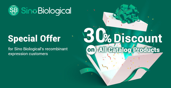 Special Offer for Sino Biological’s recombinant expression customers