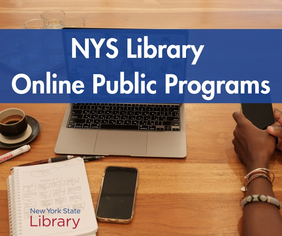 NYS Library Online Public Programs