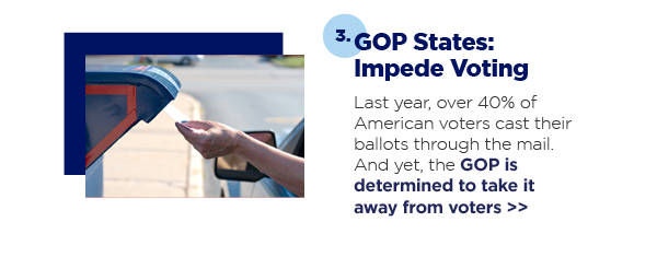 3. GOP States: Impede Voting