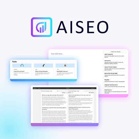 Lifetime access to AISEO.ai