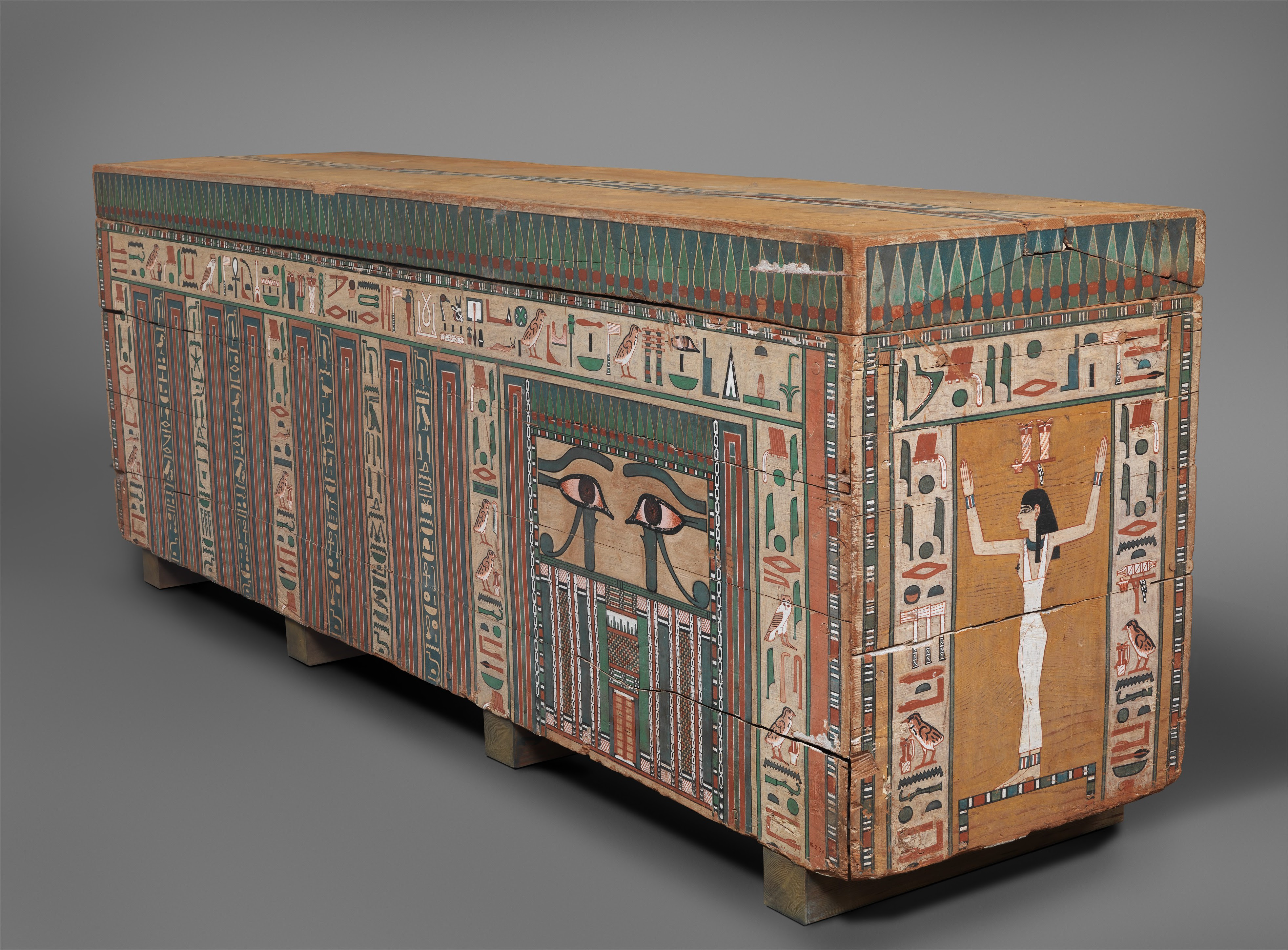 Coffin of Khnumnakht Middle Kingdom The Metropolitan Museum of Art