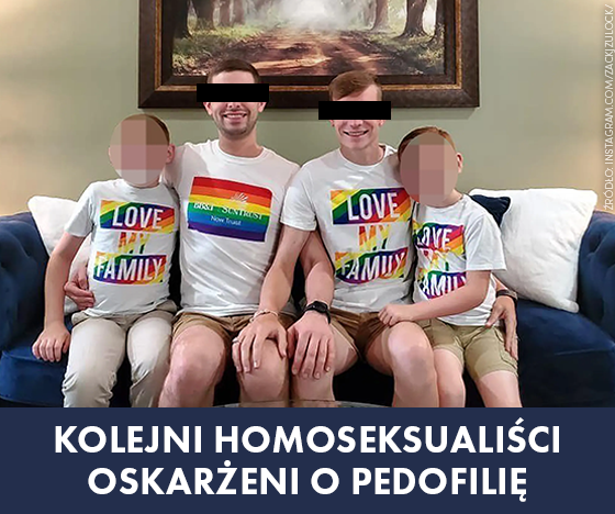 Zdjęcie homoseksualistów oskarżonych o pedofilię