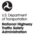 U.S. Department of Transportation National Highway Traffic Safety Administration