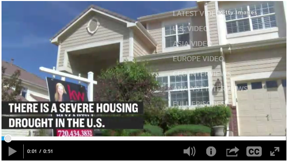 Housing Drought in U.S.