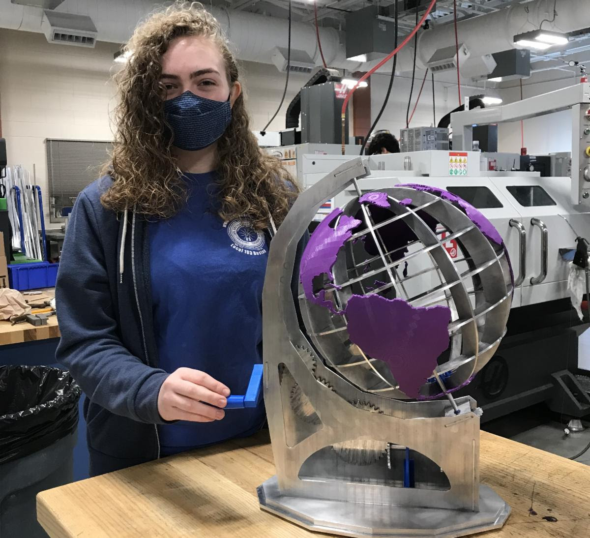 Ellie Vail: Mechanical globe