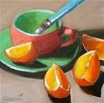 Orange cup with slices - Posted on Tuesday, February 3, 2015 by Dipali Rabadiya